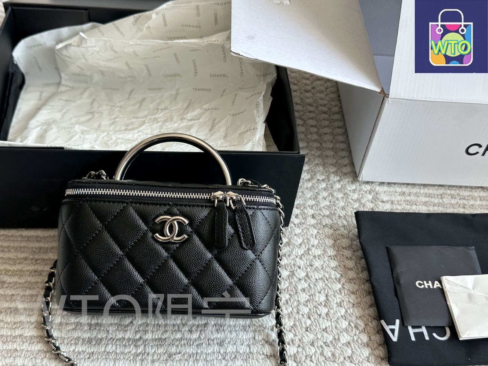 今日特価】Chanel 25C Handle Box Bag シャネル 25C ハンドル