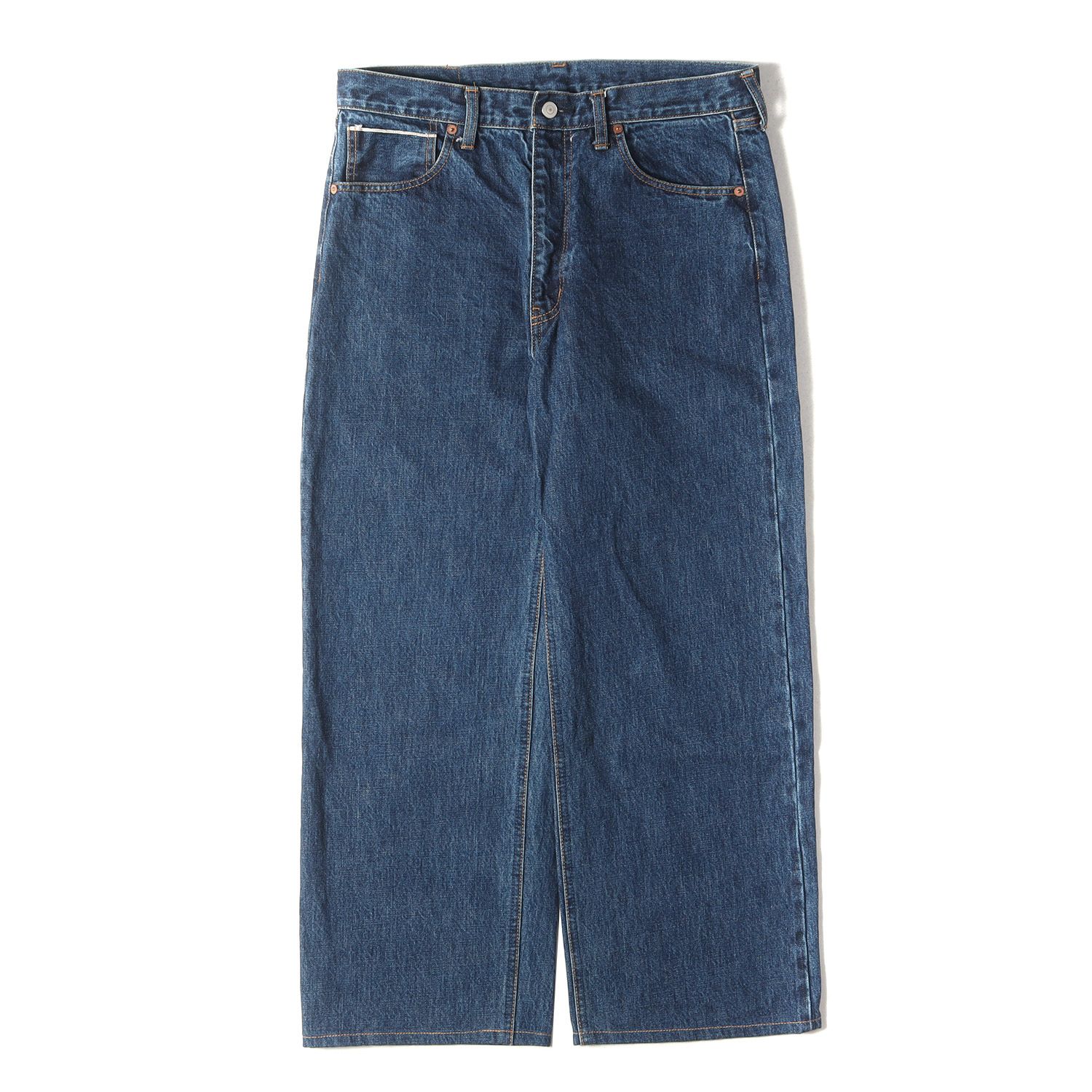 and family アンドファミリー インディゴ デニムパンツ 日本製 andfamily アンドファミリー パンツ サイズ:34 / S5000DL セルビッチ