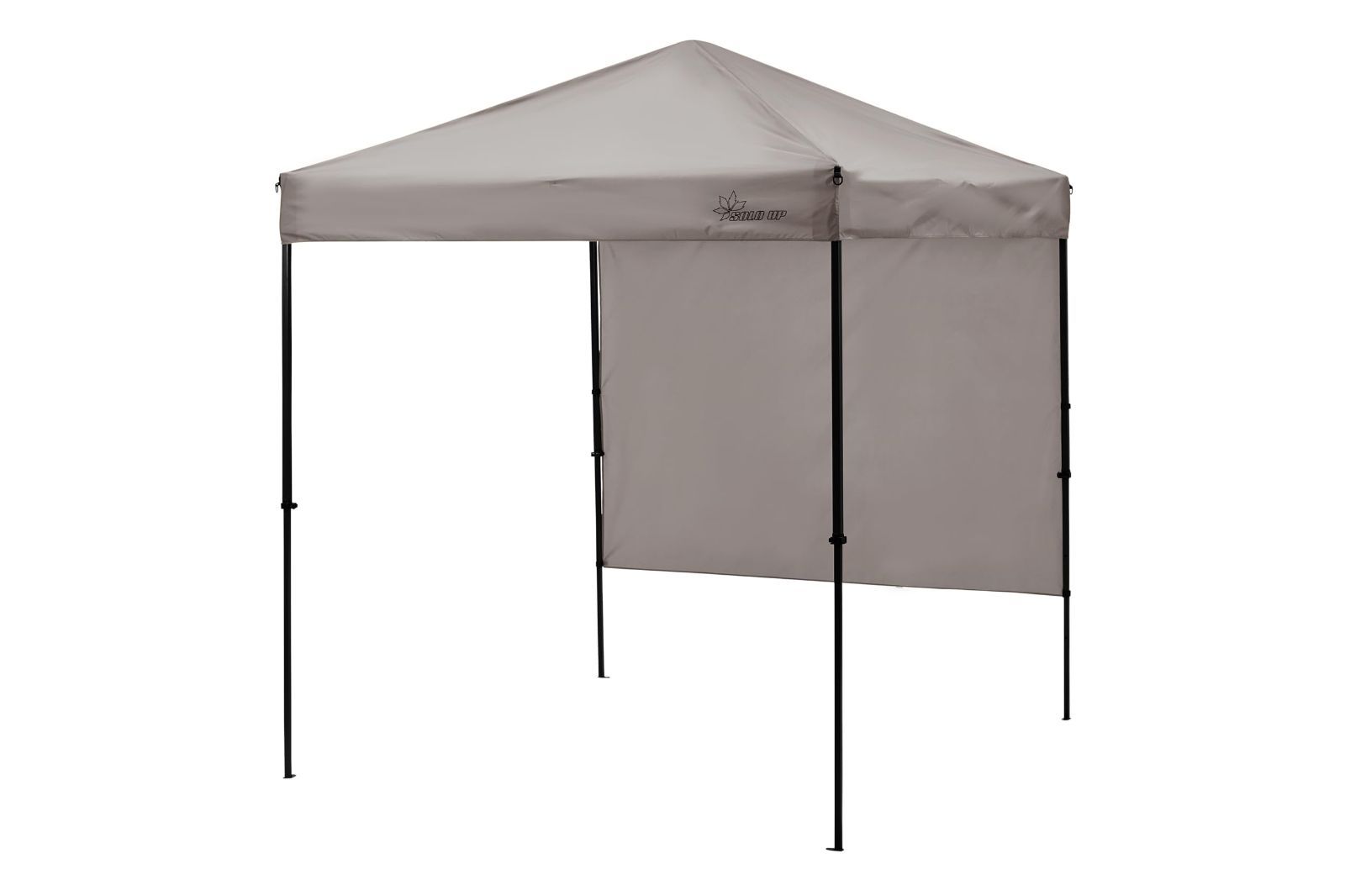 タープテント キャンプ ワンタッチ テント アウトドア タープ サンシェード ワンアクション 横幕付き 2m UP 200 SOLO M-1356