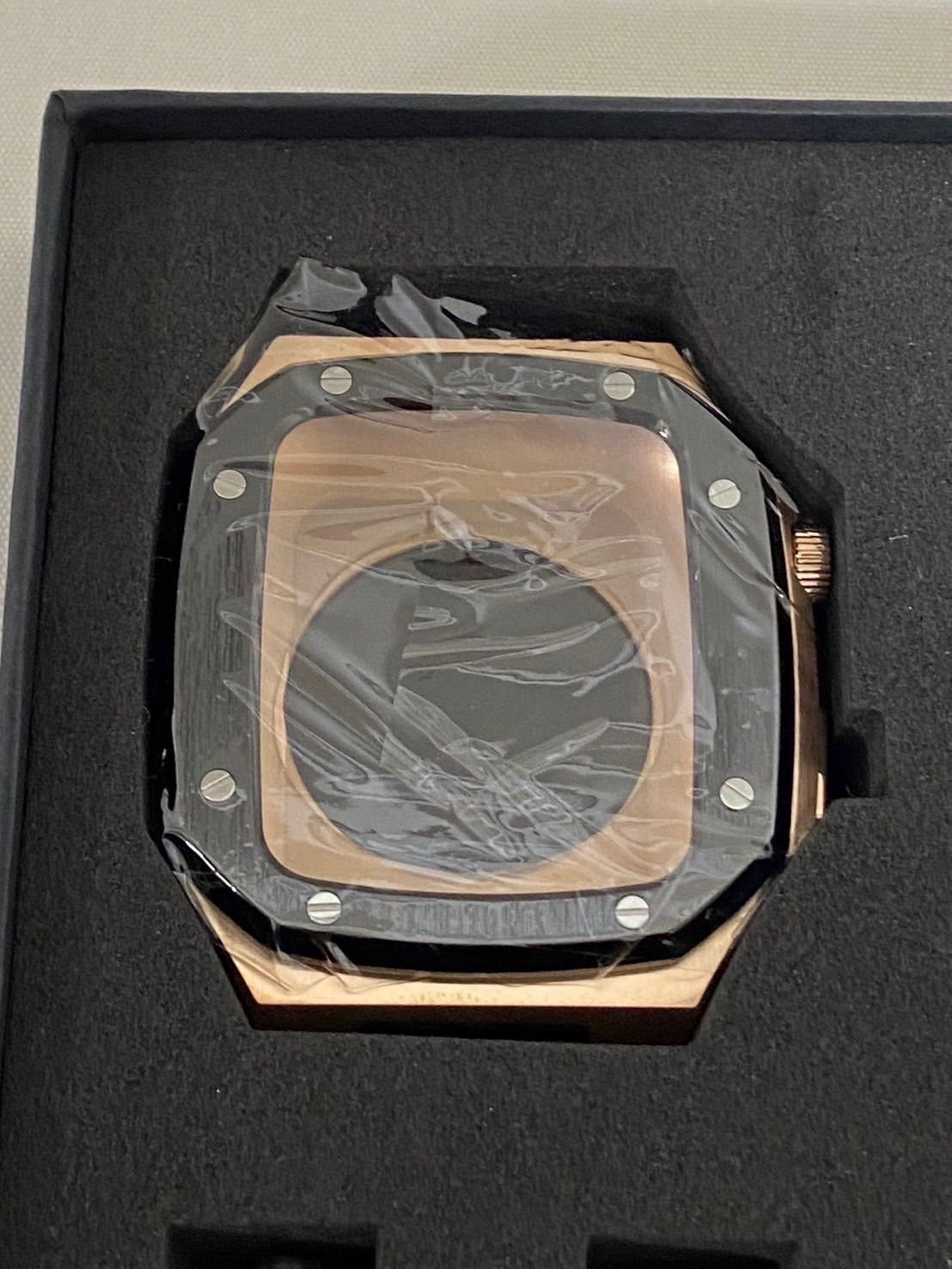 アップルウォッチ カバー 高級ケース S4/5/6/SE【44mm  