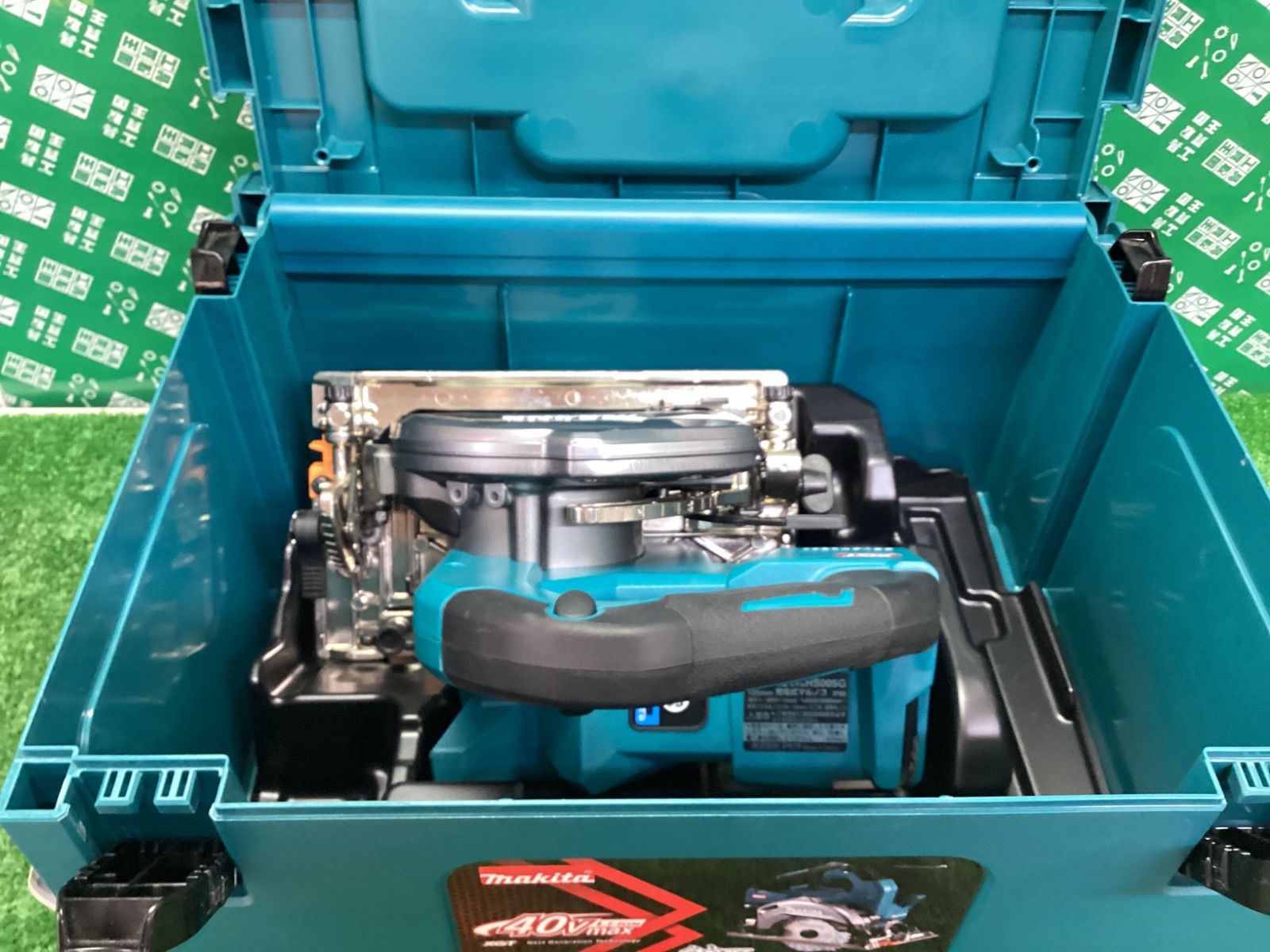 マキタ 40Vmax 125mm 充電式マルノコ 青 HS005GZ | ITB0H40UK4PS
