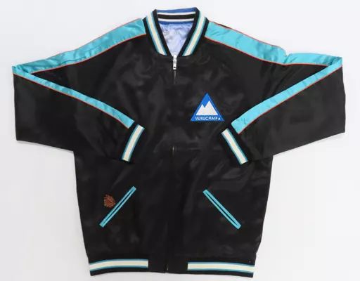 こばと 中古】衣類 集合 MOTOSUスカジャン ブラック×ブルー XLサイズ 「ゆる