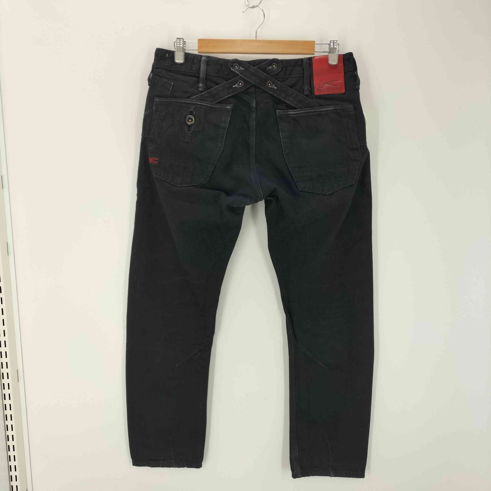 DENHAM クロスブラック　L DENHAM デンハム 21年 MIJZIGBLACK 450本限定 CROSSBACK