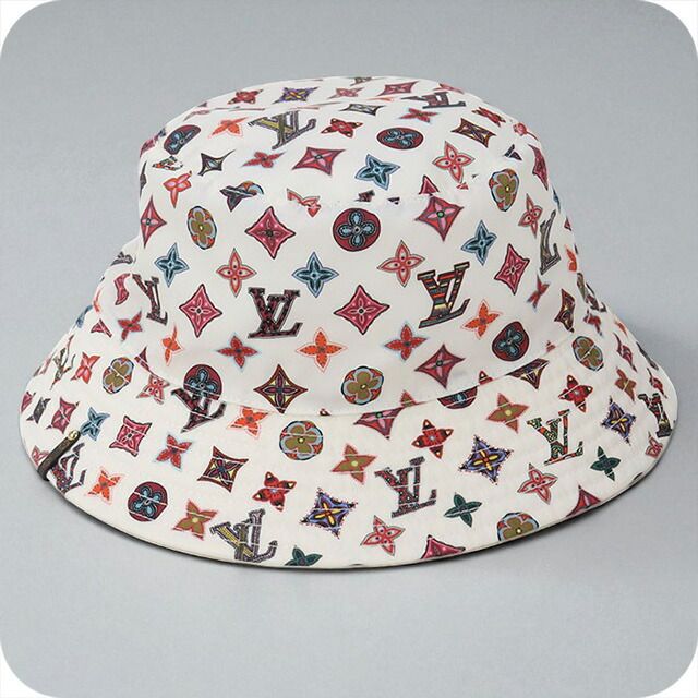 ルイヴィトン LOUIS VUITTON 帽子 ユニセックス M76719 モノグラム ボブラブリーグラム バケットハット