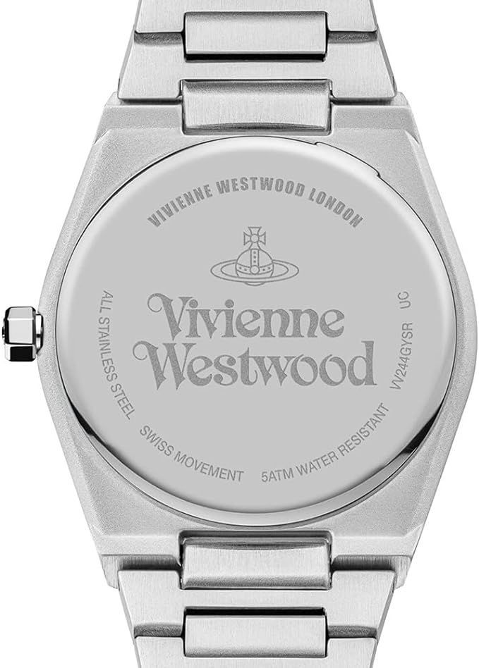 VIVIENNE WESTWOOD 時計 レディース 34mm クォーツ グレー シルバー 