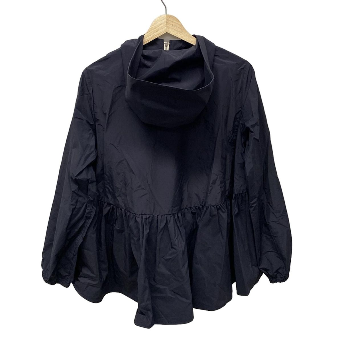yori ヨリ ブルゾン サイズ38 M レディース - ダークネイビー 長袖 ジップアップ 春 秋