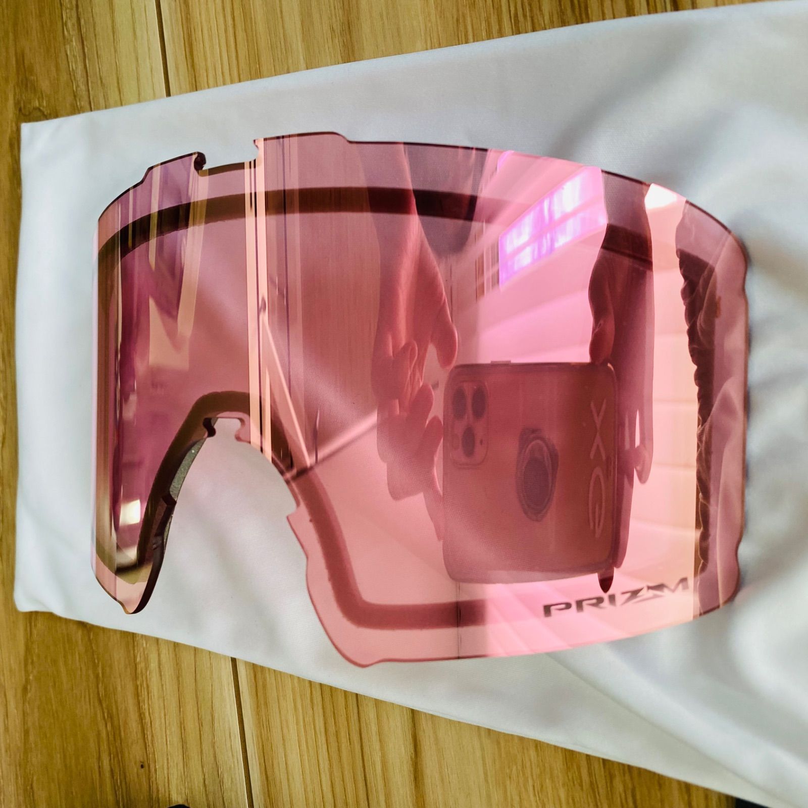 オークリー OAKLEY ゴーグル ピンクイリジウム ボード スノボー-www