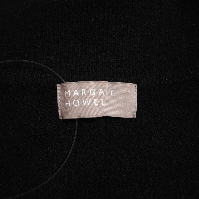familiar MargaretHowell マーガレットハウエル 長袖セーター サイズ2 M レディース - 黒 Vネック 色鮮やかな