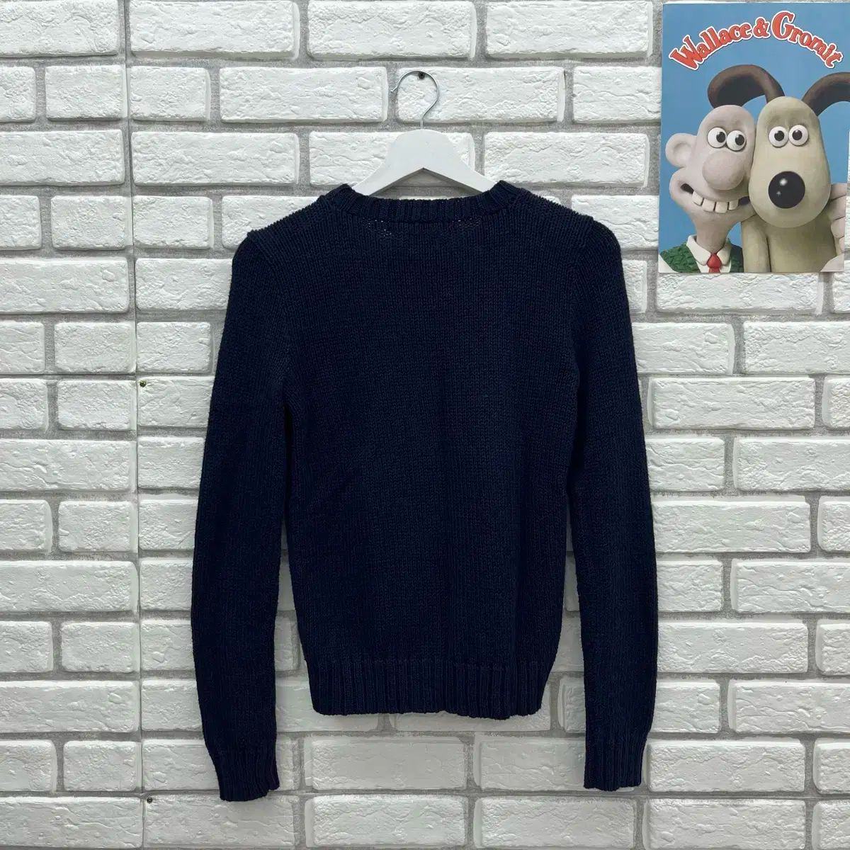  ポロ ラルフローレン クマ ドール ニット ネイビー-S 長袖 ニット セーター