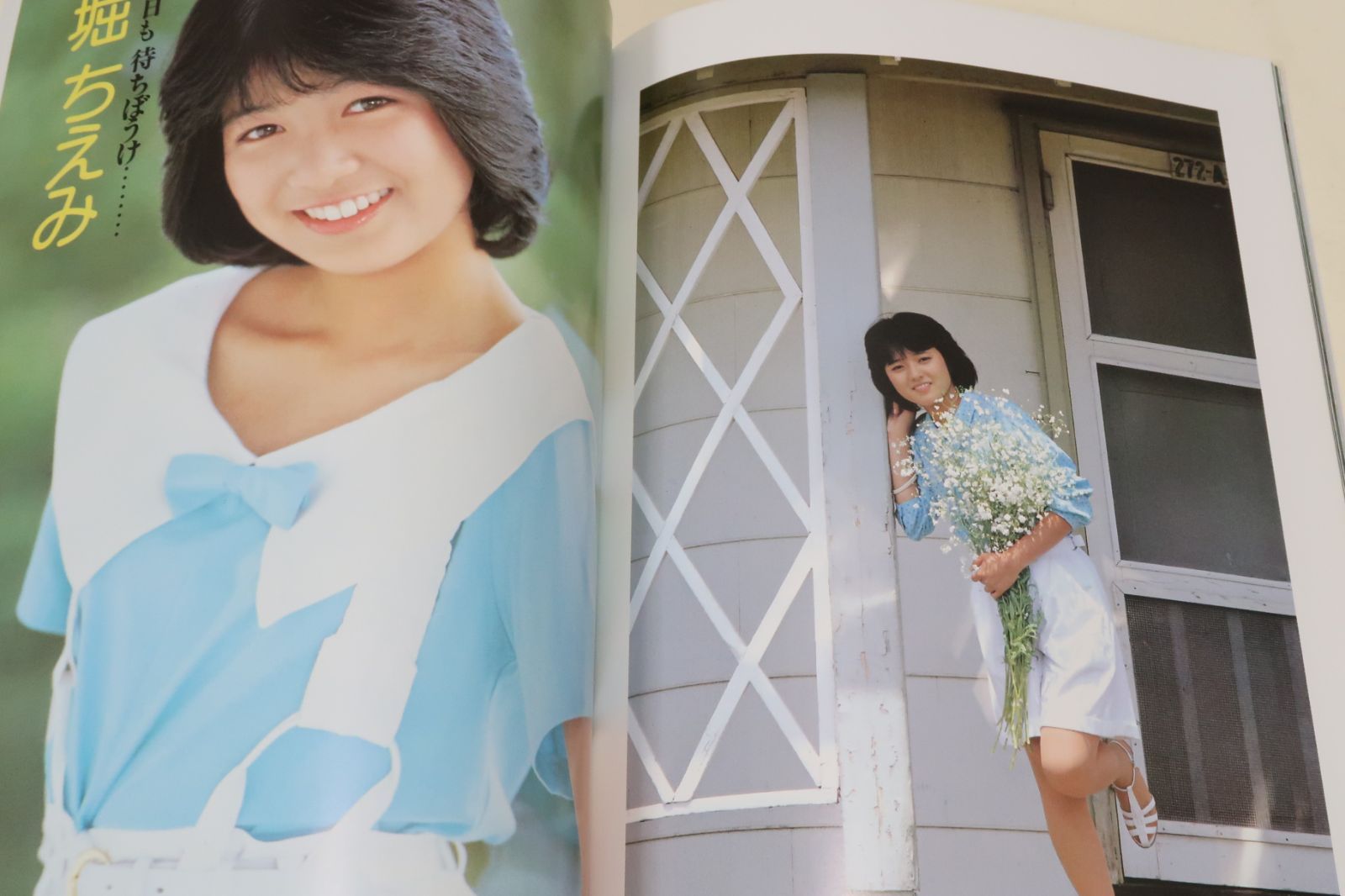 ニューアイドルカタログ/1982年/早見優16歳/中森明菜17歳・ちょっと