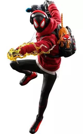 フィギュア マイルス モラレス スパイダーマン 売店の看板猫スーツ版 Marvel’s Spider-Man Miles Morales ビデオゲーム マスターピース 1 6 アクションフィギュア