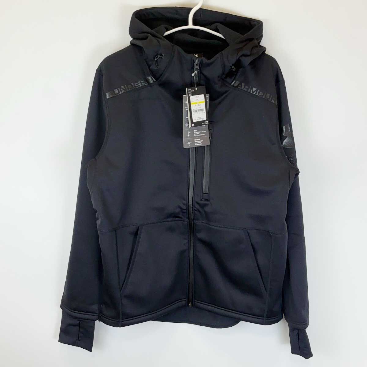 ♥ アンダーアーマー UAウインターニット 3レイヤー ジャケット3.0 M 001 ブラック 1381337 メンズ UNDER ARMOUR スポーツウェア トレーニング