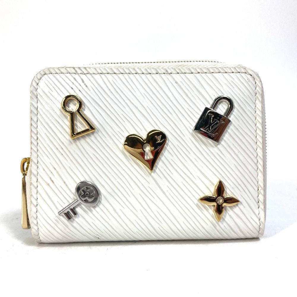 ルイ・ヴィトン LOUIS VUITTON 財布 エピ ラブロック レディース ブランド コインケース ポルトモネ クール ノワール M63995  ハート