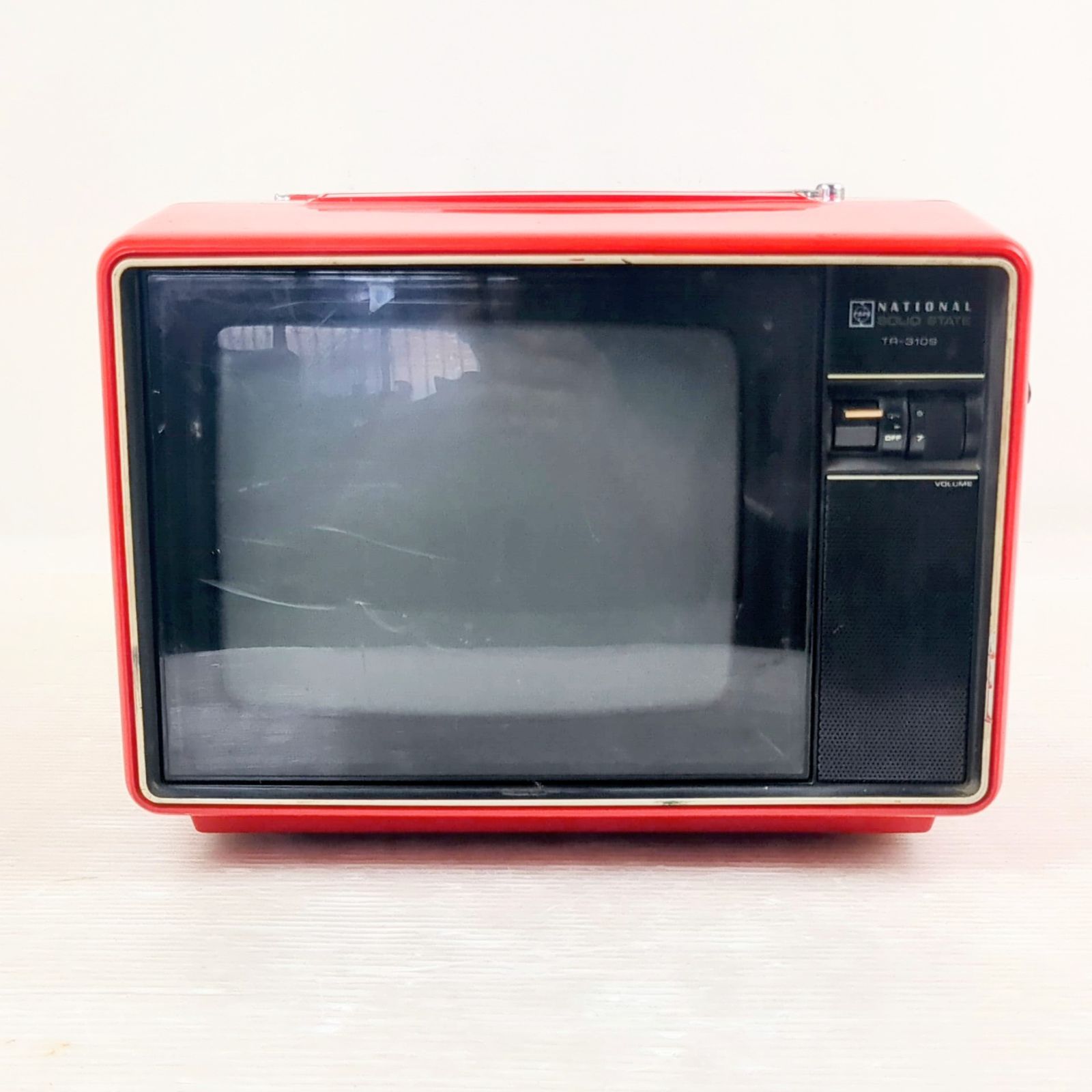 昭和レトロ ナショナル製 ブラウン管テレビ TR-310S - メルカリ