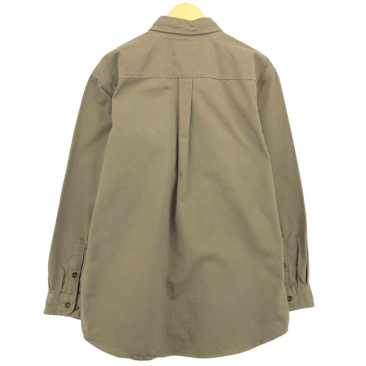 古着 カーハート Carhartt ORIGINAL FIT 長袖 ボタンダウン ワークシャツ メンズL相当/eaa476745