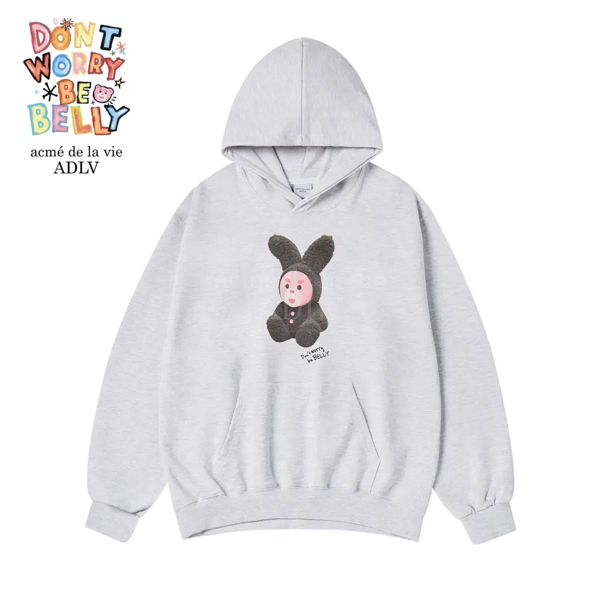 ADLV x ベリー・ゴム フード付きTシャツ 新品