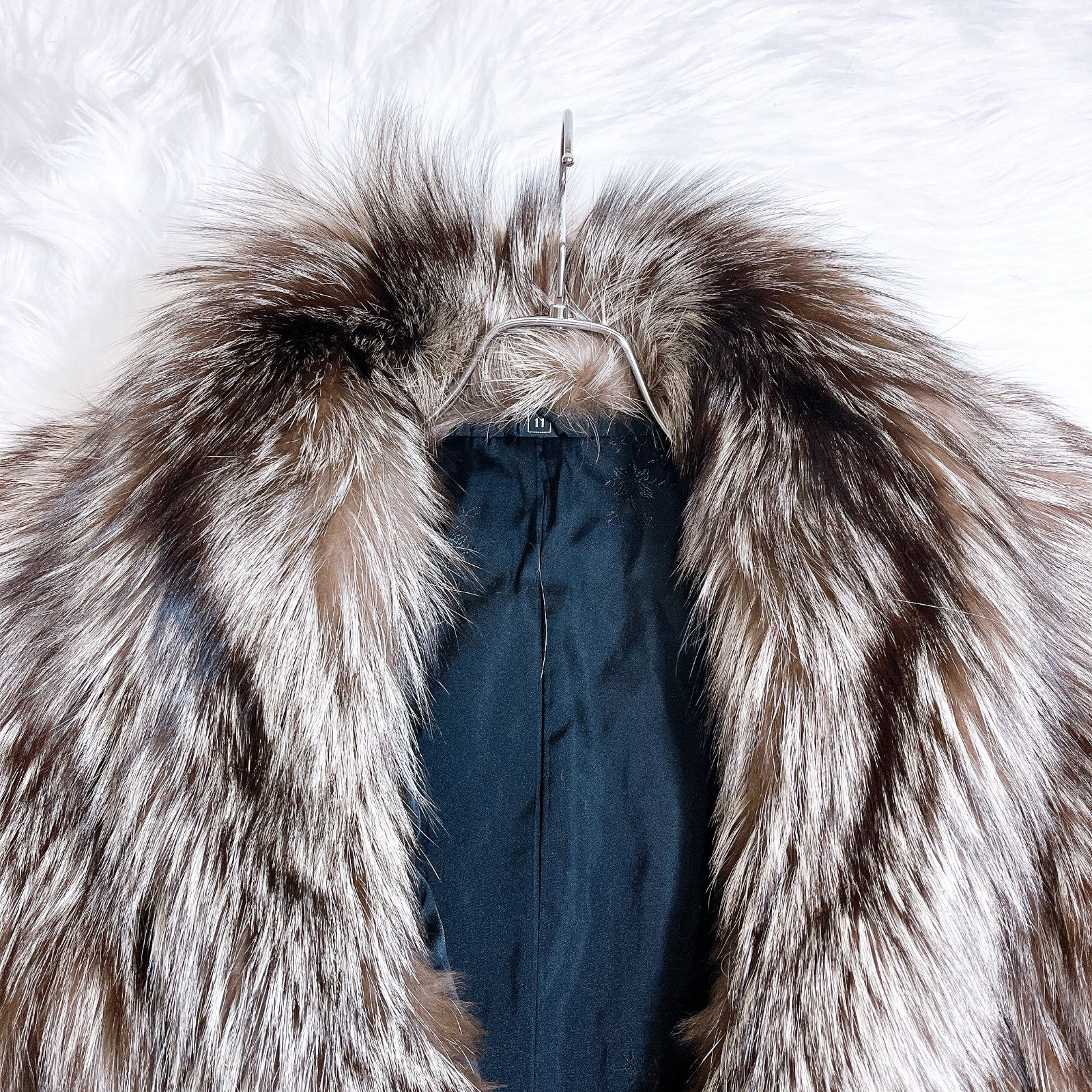 シルバーフォックスファーコート