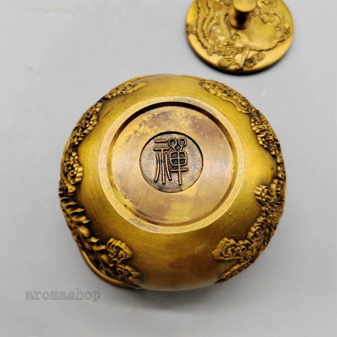 銅製 銅壺 龍鳳茶壺 徳利 手提げ壺茶道具 装飾品 工芸品 置物