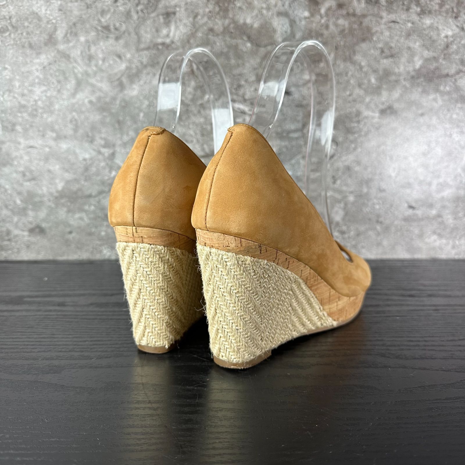 ウエッジソール パンプス