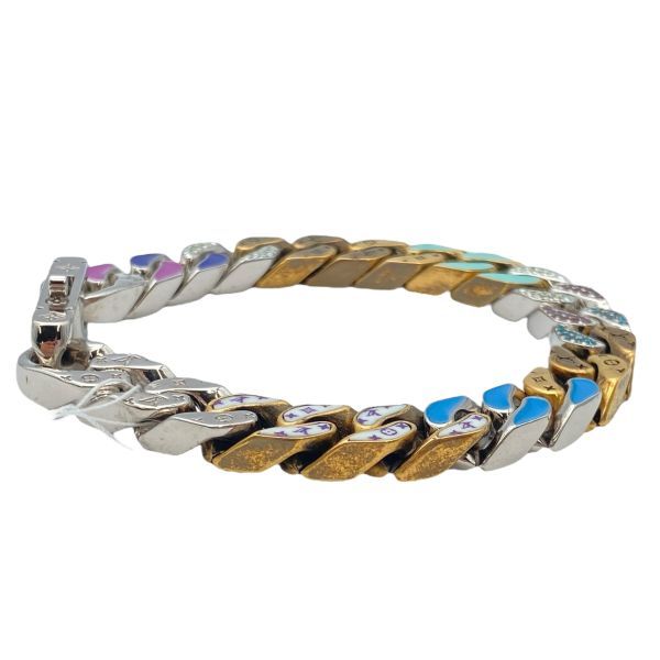 ○ ルイヴィトン LOUIS VUITTON ブラスレ チェーンリンクス パッチーズ