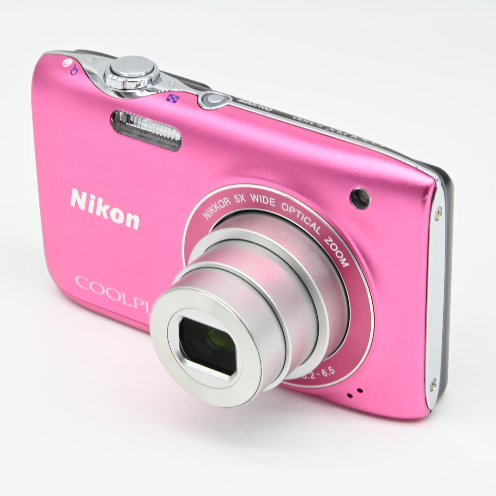 ☆美品☆NikonデジタルカメラCOOLPIX S3100 フレッシュピンク S3100PK 