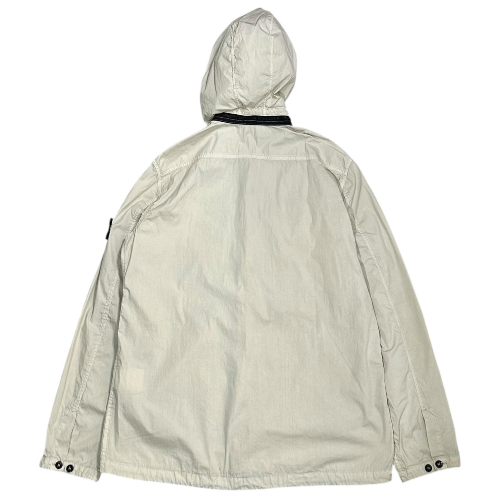 定番☆【STONE 】Garment Dyed コットン フーディー STONE ISLAND - 【ラスト1点】 BRUSHED COTTON CANVAS, GARMENT