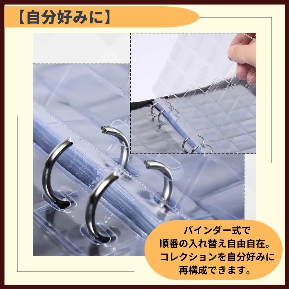 ideamall コインホルダー アルバム 記念硬貨 古銭 コレクション ファイル 大容量 360枚収納可能 - メルカリ