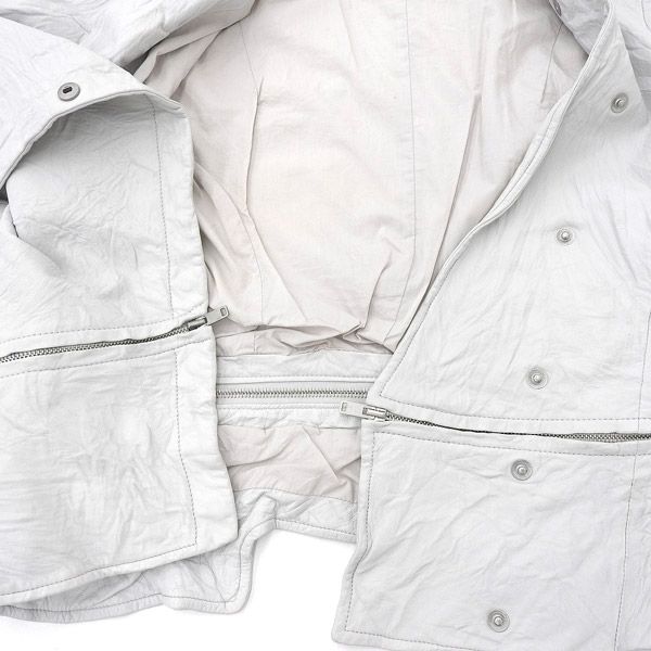 ◇美品◇ ヘルムートラング HELMUT LANG ラムレザー ライダース