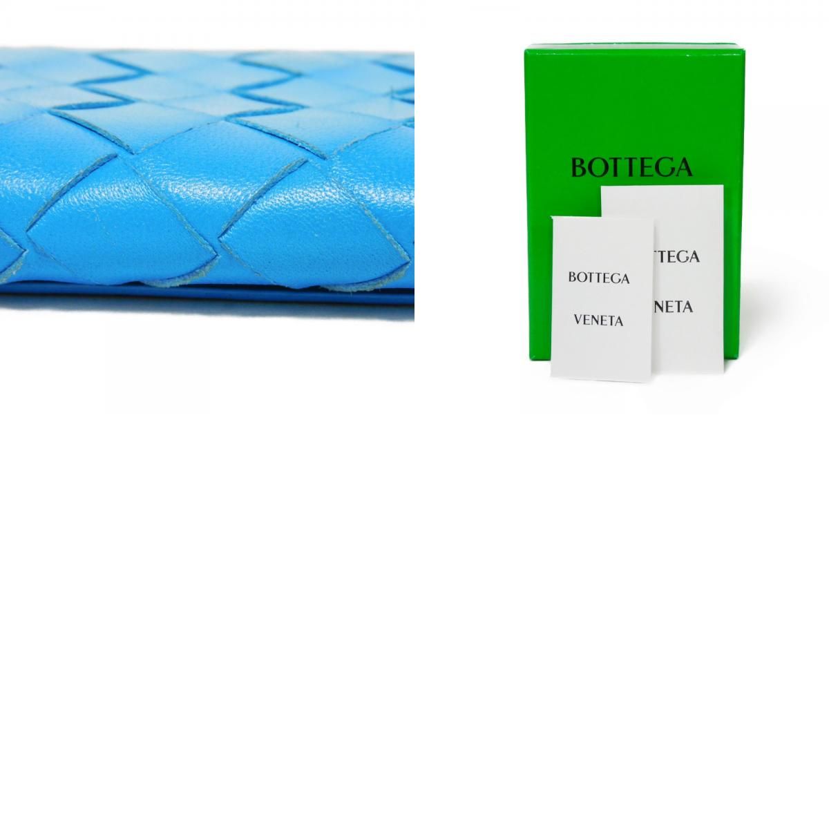 BOTTEGAVENETA ボッテガヴェネタ カードホルダー ナッパ カーフ ライト