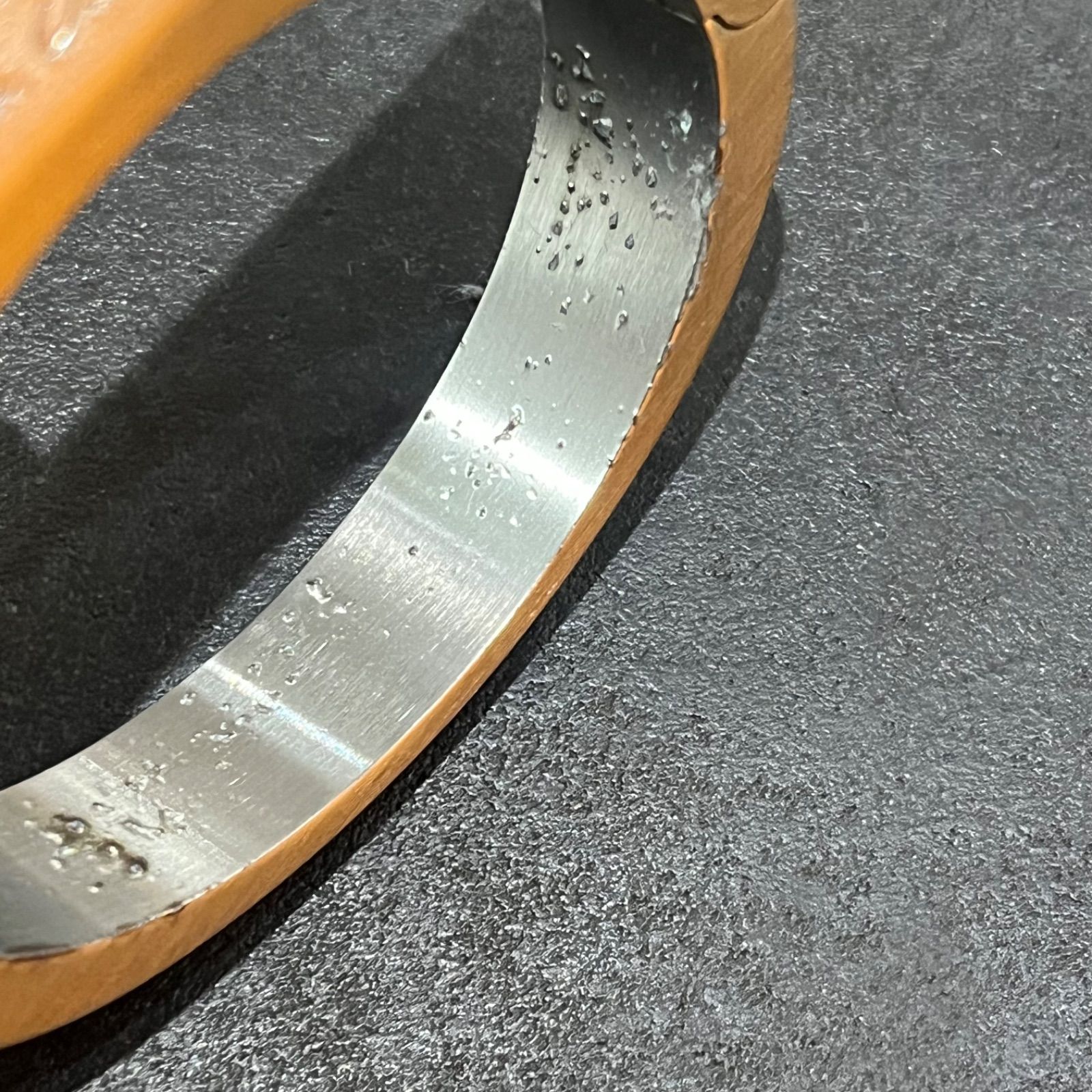 参考上代95700円 Rick Owens BEVELED BANGLE ベベルドバングル