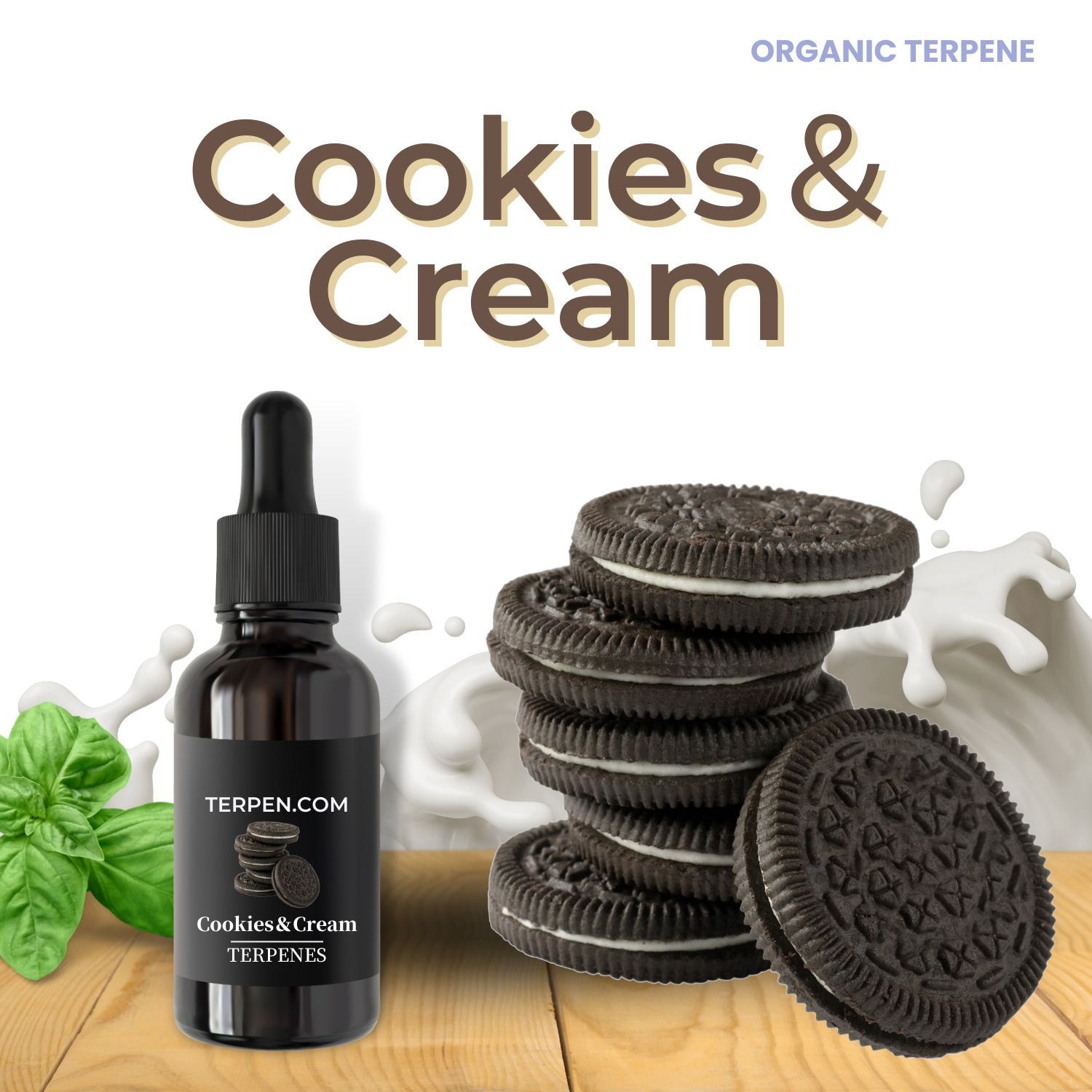 TRUE テルペン 香料 CBD CBN CBG 10ml アイスクリームクッキ TRUE