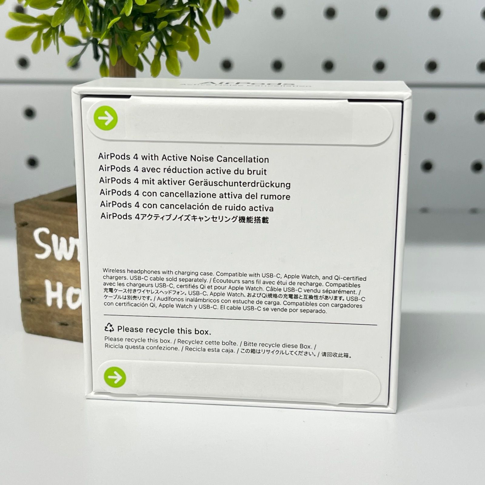 保証開始 未開封新品]AirPods 第4世代 MXP93J/A アクティブノイズ