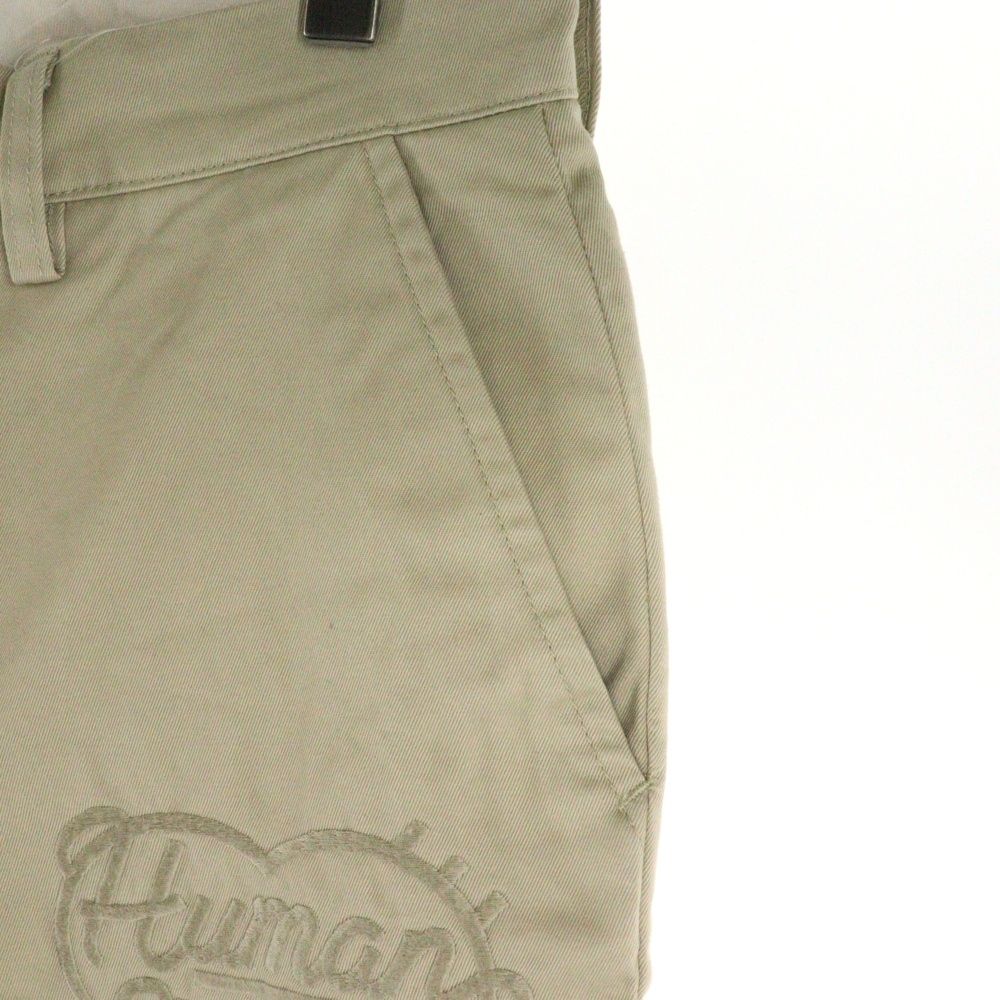 HUMAN MADE (ヒューマンメイド) CHINO PANTS ハートロゴ刺繍チノパンツ