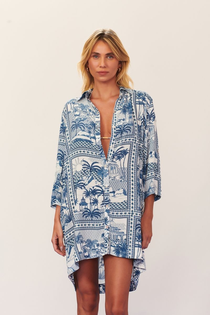  フロムリオロングスリーブシャツドレス レディース 水着 ブラジリアン ビキニ その他 その他