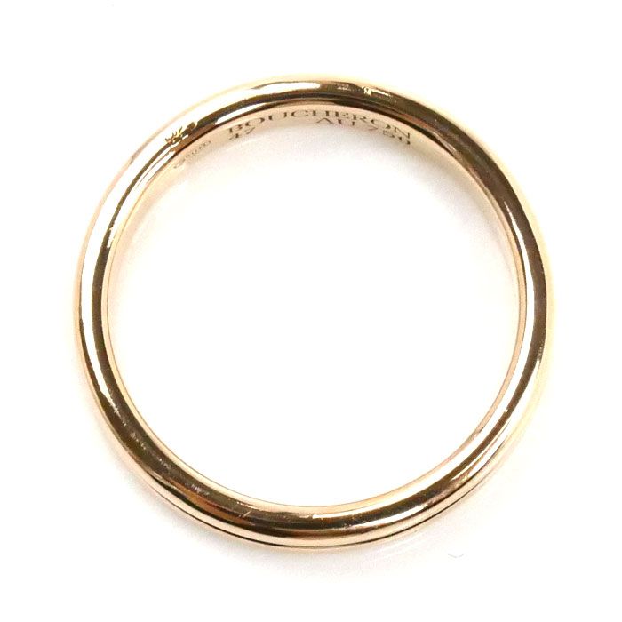 Boucheron ブシュロン K18 PG ゴドロン リング 47