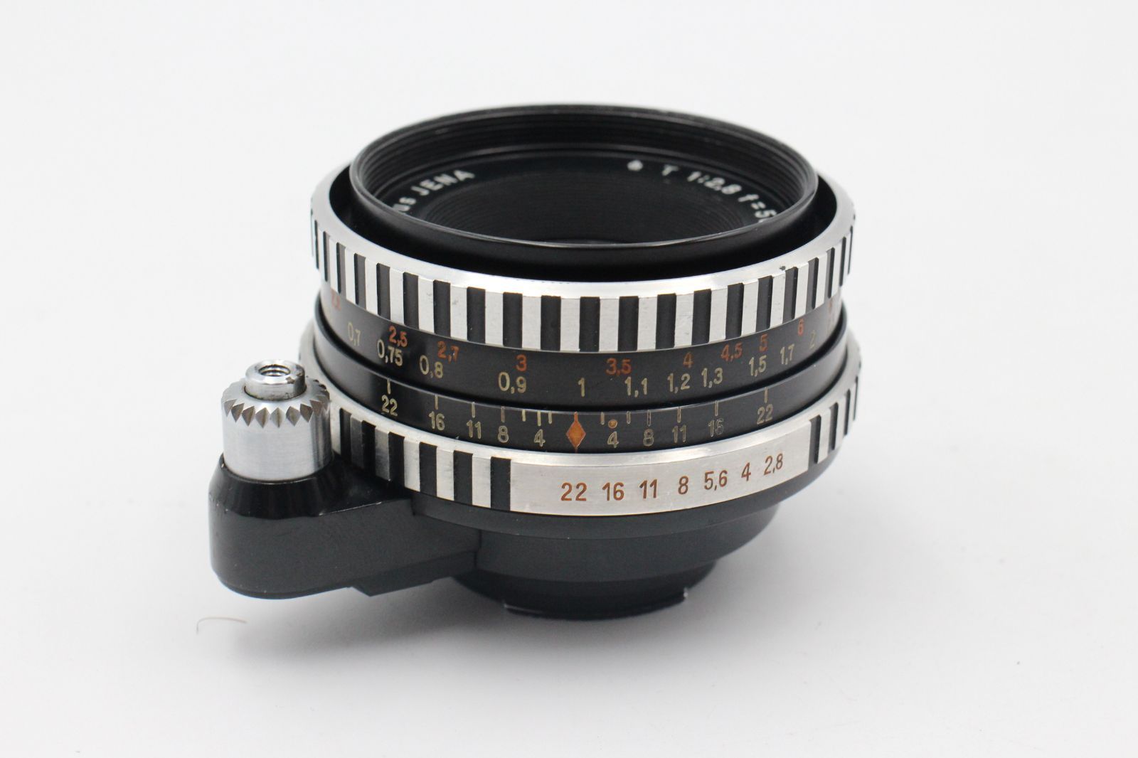 値下げ◇お探しの方☆Carl Zeiss Jena Tessar T 1:2.8 f=50 ゼブラ