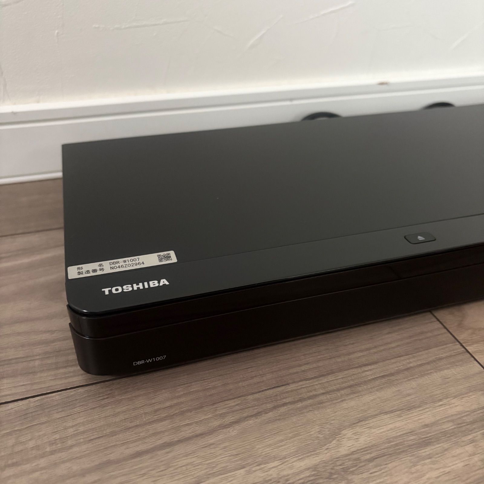 TOSHIBA 東芝 HDD-ブルーレイディスクレコーダー DBR-W1007 2016年製