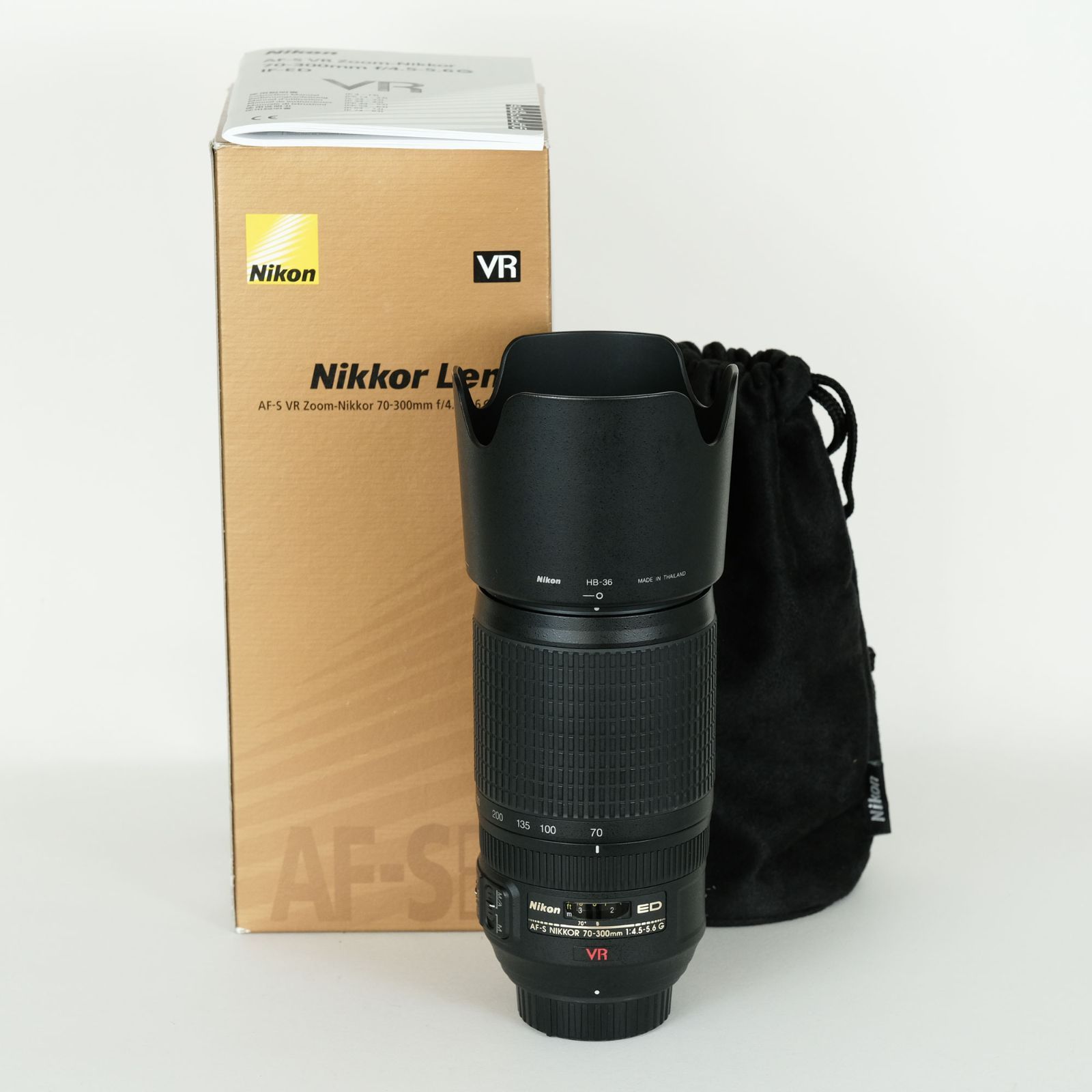 中古 Nikon ニコン AF-S NIKKOR 70-300mm 4.5-5.6 G VR ED IF カメラ 