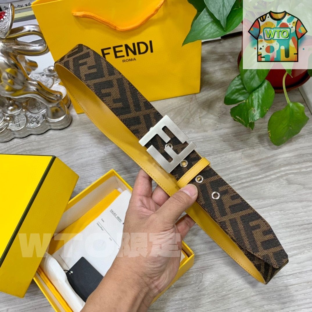 FENDIカジュアルベルト フェンディ FENDI ベルト FFロゴ ブラック メンズ FENDI 7C0344