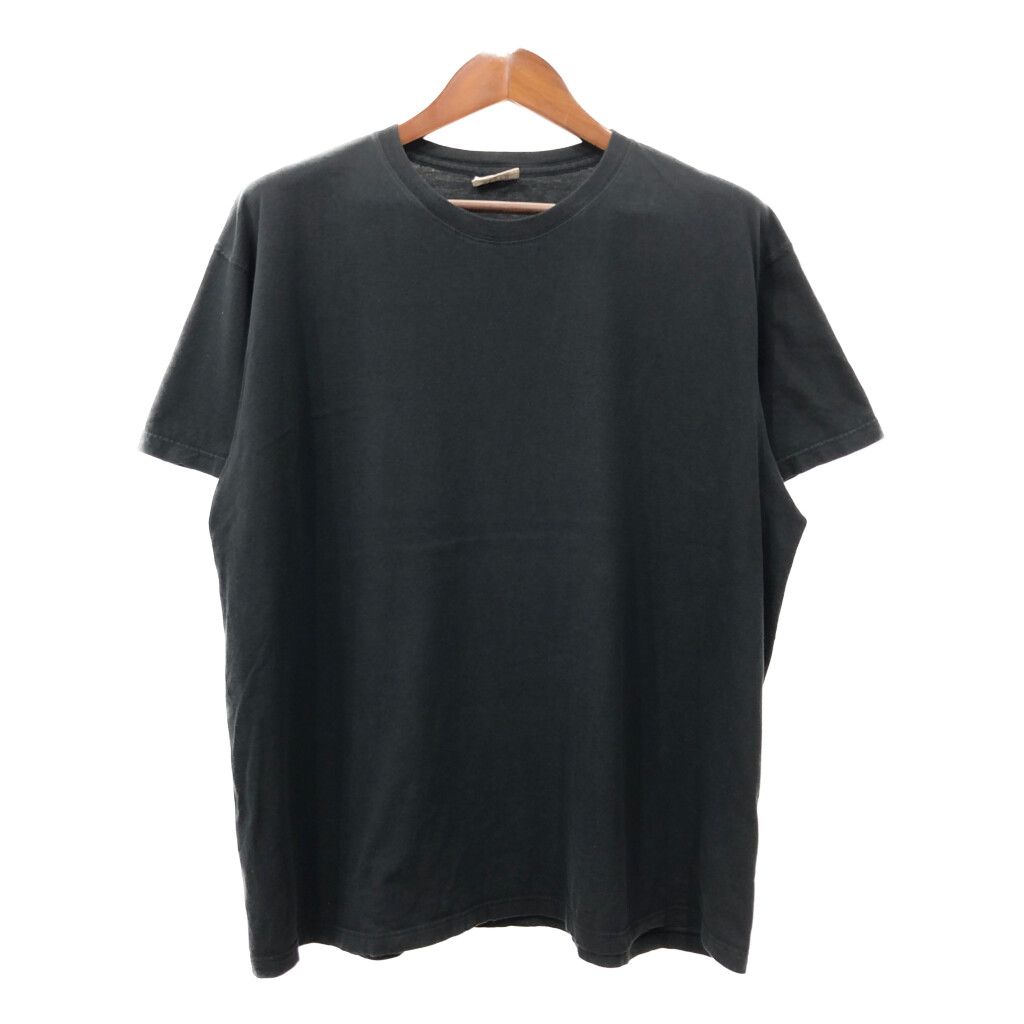 Calvin klein カルバンクライン 半袖Ｔシャツ 無地 ブラック (メンズ XL) 中古 古着 Q8111