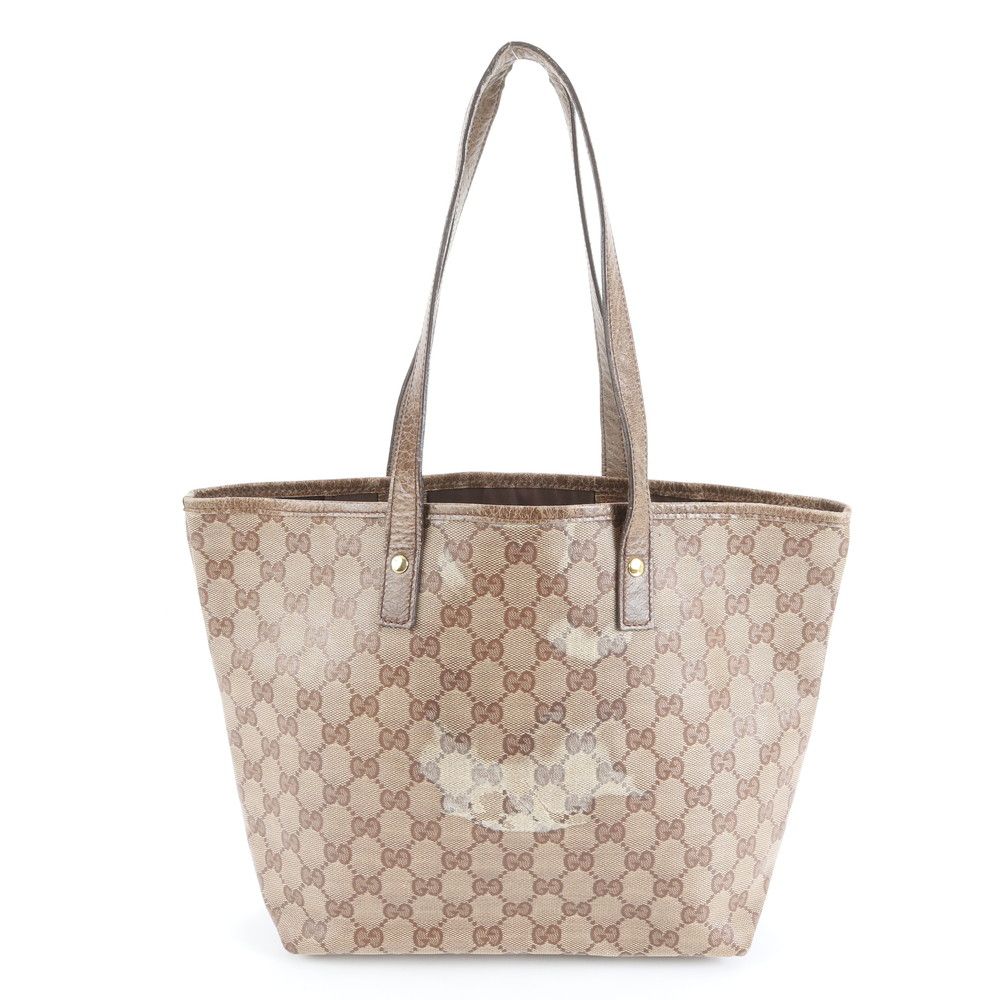 1円 ■極美品■ GUCCI グッチ 31243 001998 GGキャンバス×レザー トートバッグ ショルダーバッグ ブラック×ホワイト系 C2365LP Yahoo!オークション -「gucci 31243」の落札相場・落札価格