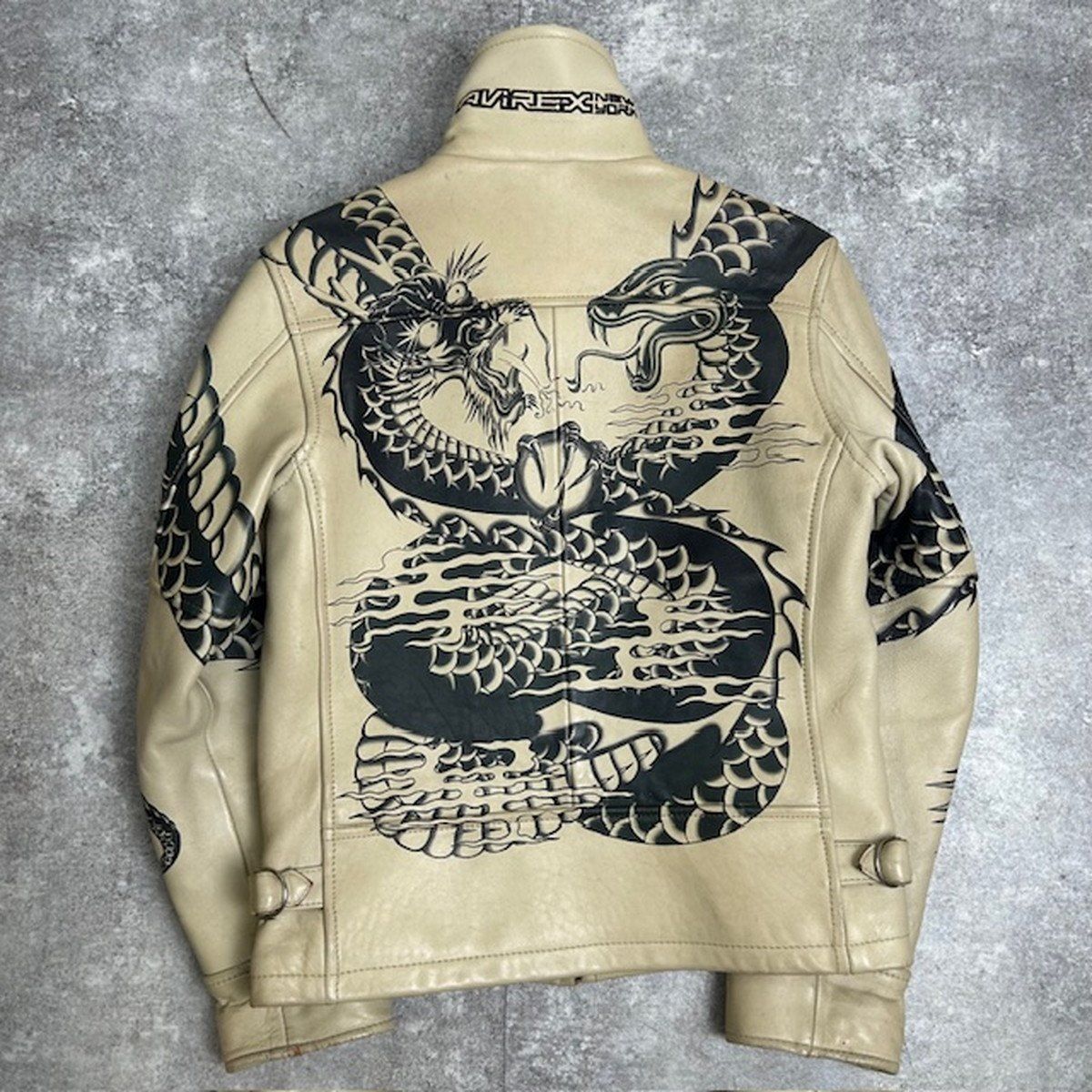 AVIREX アヴィレックス DRAGON&SNAKE トラッカー 6171052 蛇 龍