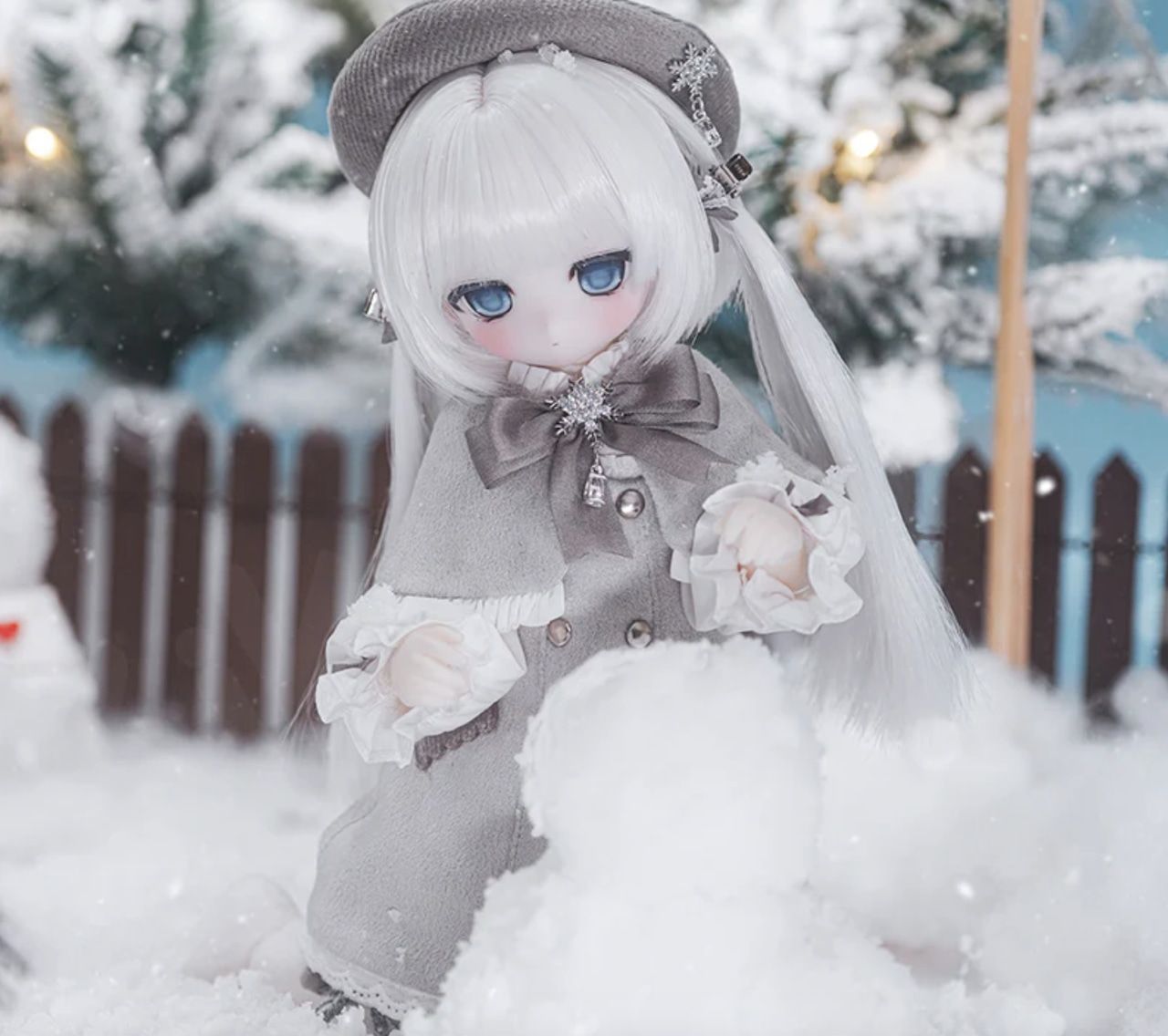 TinyFox【doll・Flurry】雪の子 フラリ 1/6スケール 限定5set】TinyFox【Snowdoll・Flurry】雪の子 フラーリィ 1/6ス