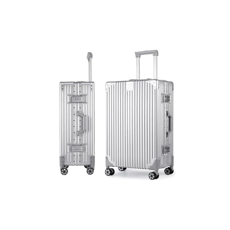 送料無料◇未使用 スーツケース 大型 アルミフレーム TSA双輪 キャリー