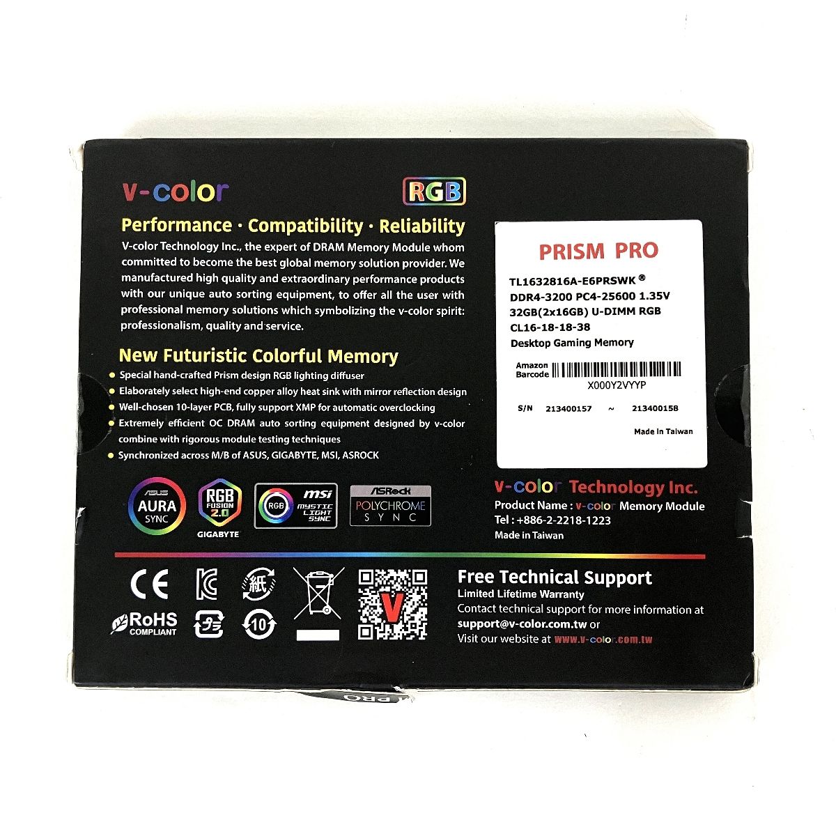 TL1632816A-E6PRSWK Prism