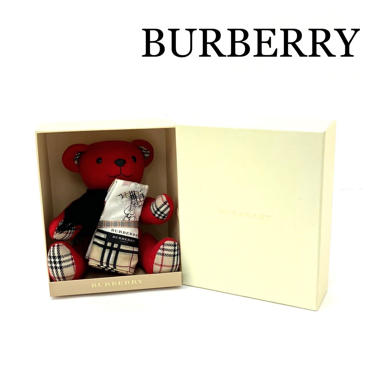 BURBERRY バーバリー テディベア TC-0161 - メルカリ