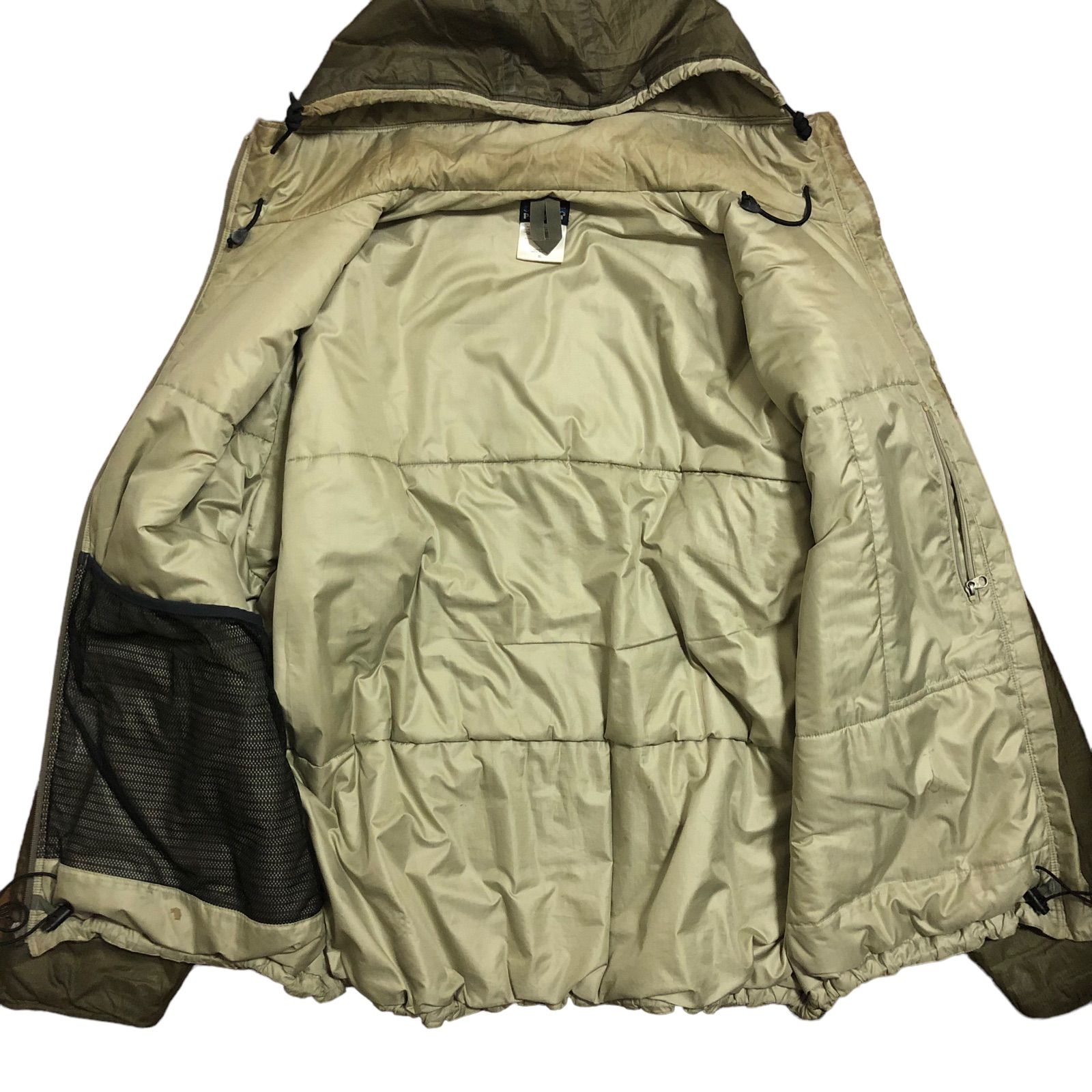 Patagonia パフボールセーター カーキ XL ナイロン パーカー 