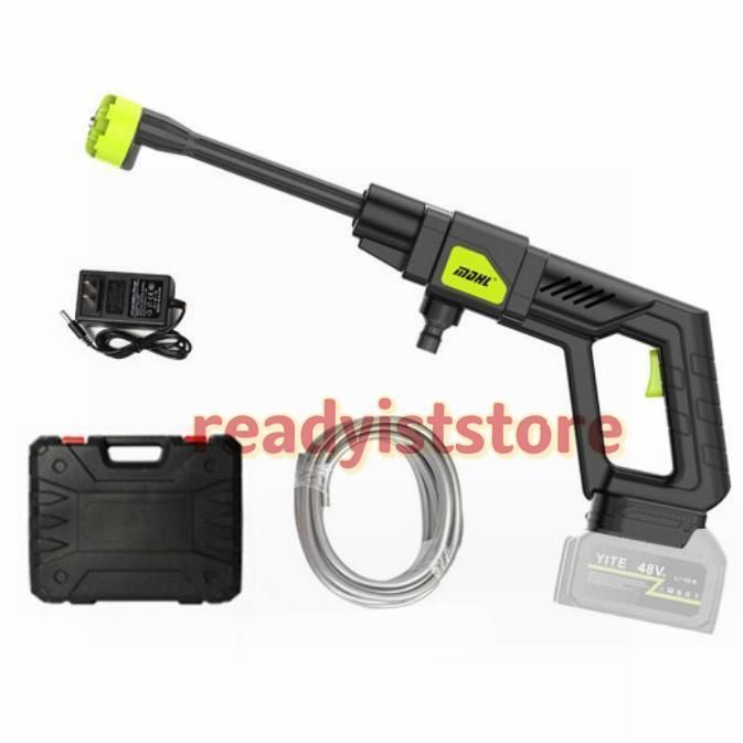 高圧洗浄機 コードレス 充電式 10M噴射 6in1ノズル 日本語説明書付きrm Zyvrex - 高圧洗浄機 コードレス 充電式【2025年新登場革新6in1ノズル