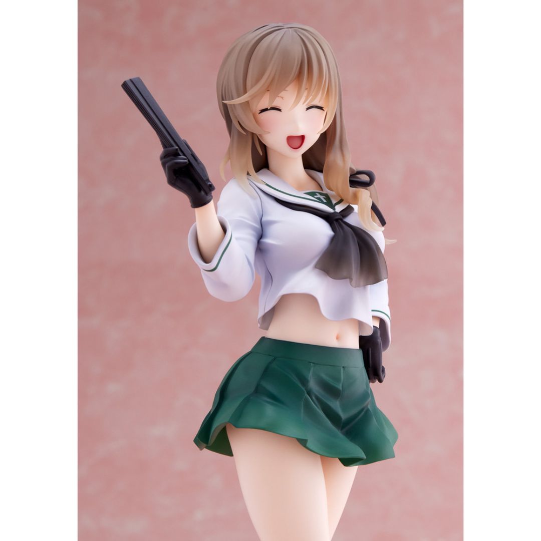 ガールズ＆パンツァー フィギュア 島田千代 戦車道大作戦! 大洗女子 1