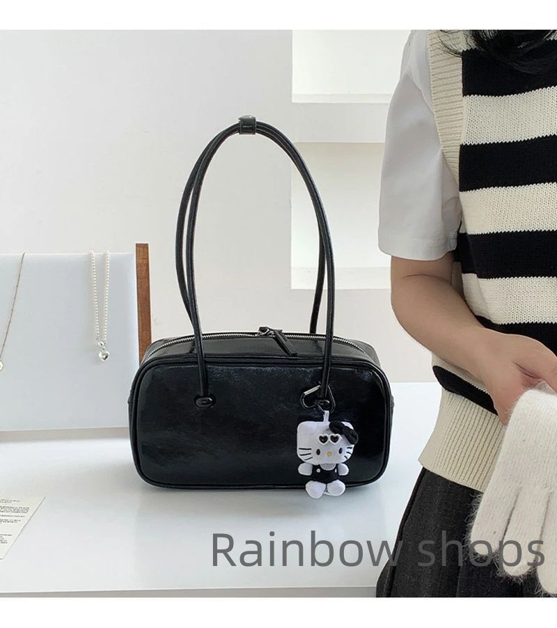 レスポートサック ボストンバック 花柄 ブラウン ショルダー 2way